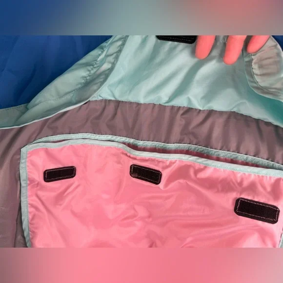 Cotopaxi Teca Half Zip Hooded Windbreaker Anorak Jacket Women Small Kangaroo FLW - Picture 6 of 11